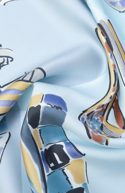 Шелковый платок FERRAGAMO, арт. 310231/789, фото 3