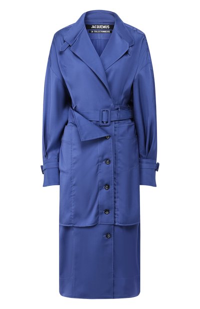Женское платье из смеси вискозы и шелка JACQUEMUS, арт. 193DR05/18370