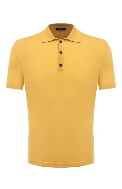 Мужская поло из шерсти и шелка KNT, арт. UMM049204