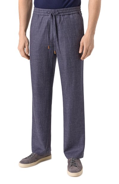 Брюки из кашемира и шелка COLOMBO, арт. PA00504/77541-10, фото 3