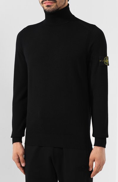 Шерстяная водолазка STONE ISLAND, арт. 7115537C4, фото 3