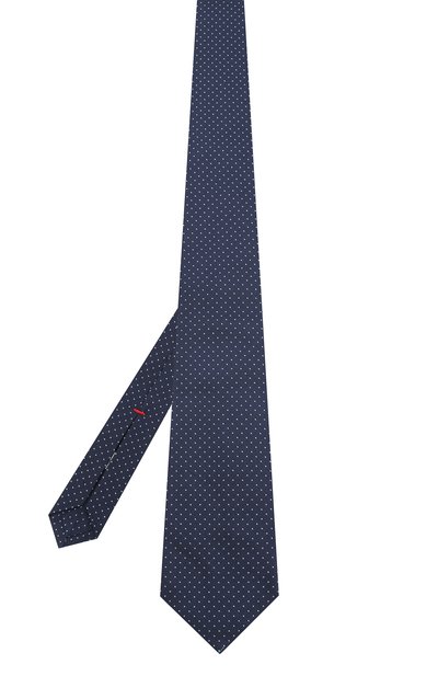 Шелковый галстук ISAIA синего цвета по цене 14900 руб., арт. CRV007/CV39H, фото 2 Шелковый галстук ISAIA, арт. CRV007/CV39H, фото 2