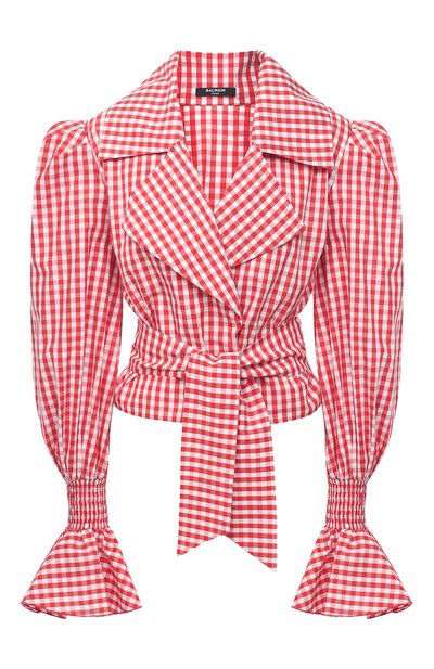 Хлопковая блузка BALMAIN, арт. VF12699/C280, фото 1