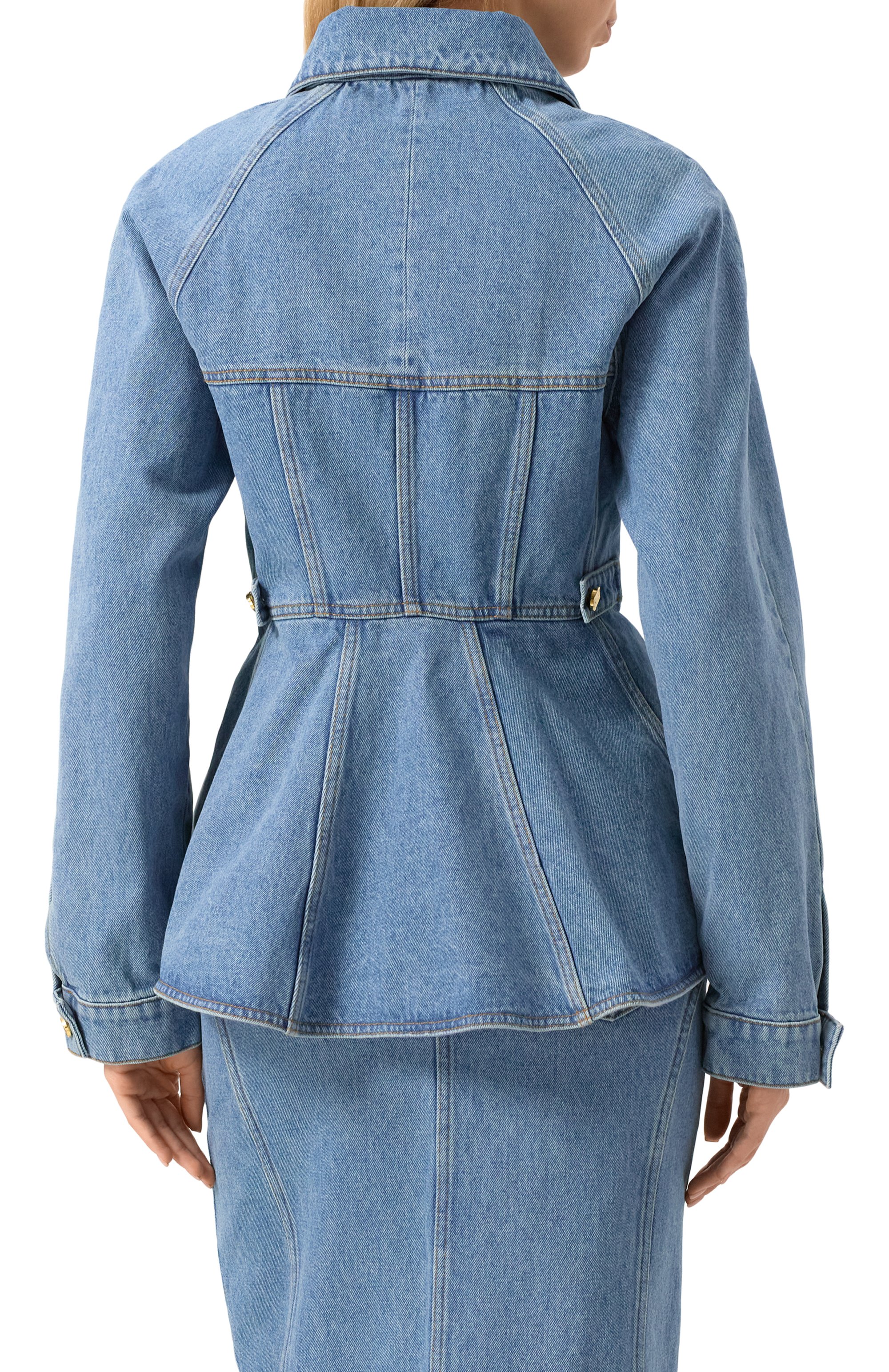 Джинсовый жакет NINA RICCI, арт. 24ADVE017/C01072, фото 4