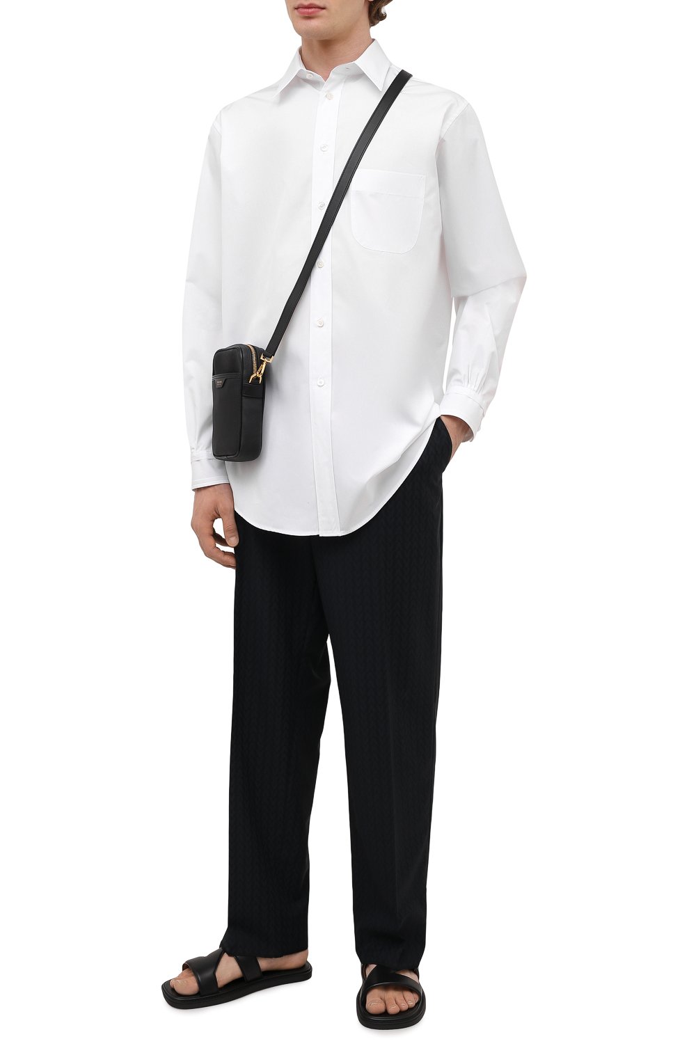 Хлопковая рубашка MAISON MARGIELA, арт. S50DL0486/S52245, фото 2