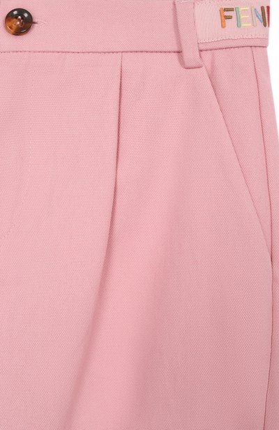 Хлопковые брюки FENDI, арт. JFF414/AY8N/8A-12+, фото 3