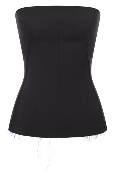 Женский шерстяной топ-корсет RICK OWENS, арт. RP02E4127/WST