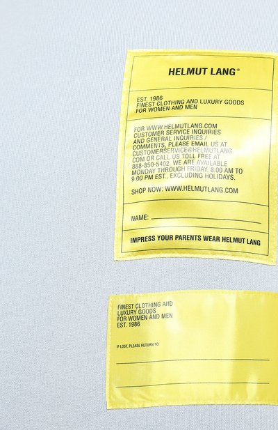 Хлопковый свитшот HELMUT LANG, арт. K04DM507, фото 5