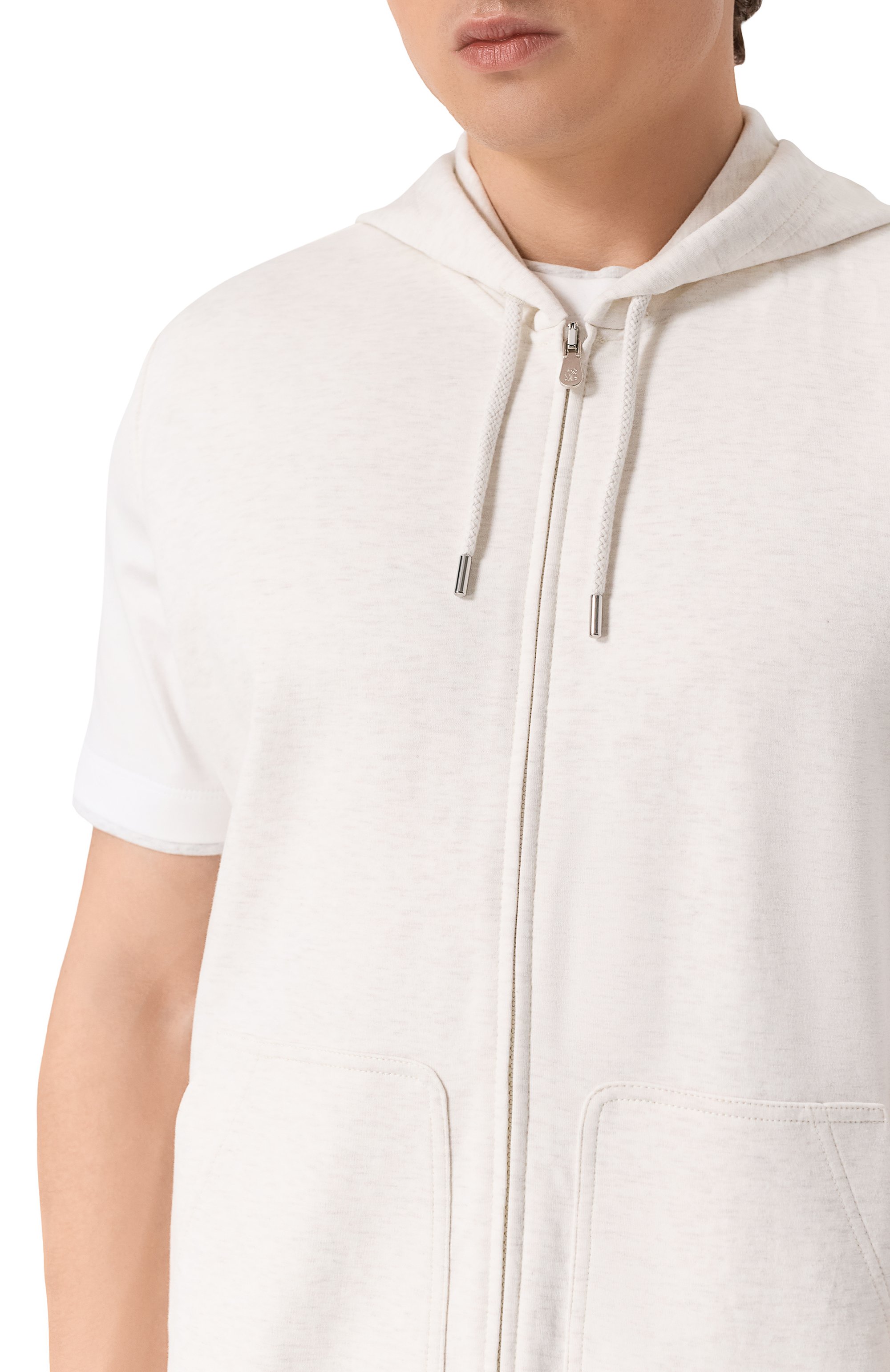 Хлопковый жилет BRUNELLO CUCINELLI, арт. MR8079079G, фото 5