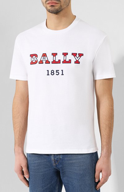 Хлопковая футболка BALLY, арт. M5CA461F-7S254/10, фото 3