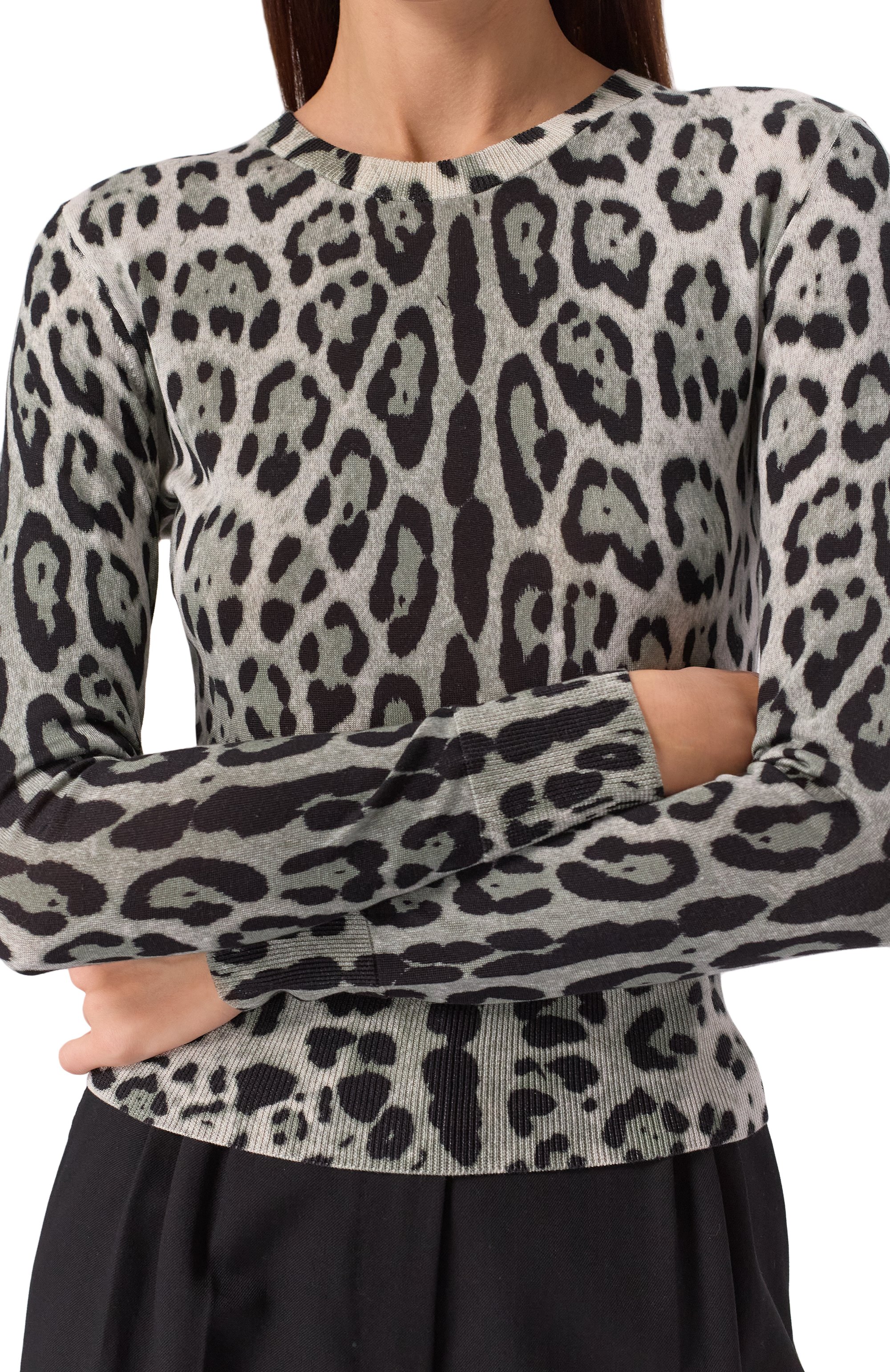 Шелковый пуловер DOLCE & GABBANA, арт. FXX12T/JAHLA, фото 5