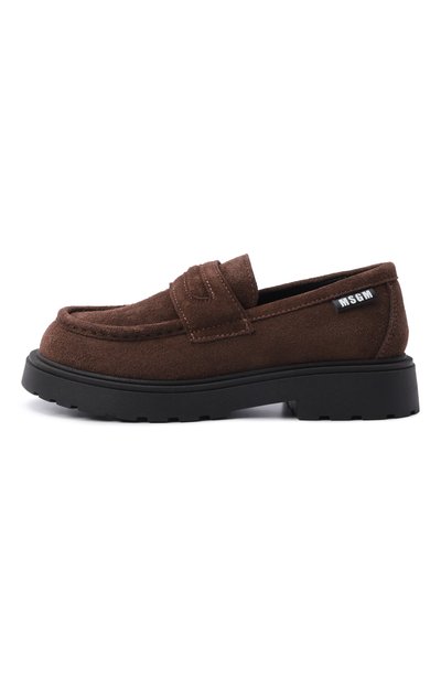 Замшевые лоферы MSGM KIDS, арт. 84013/VAR1