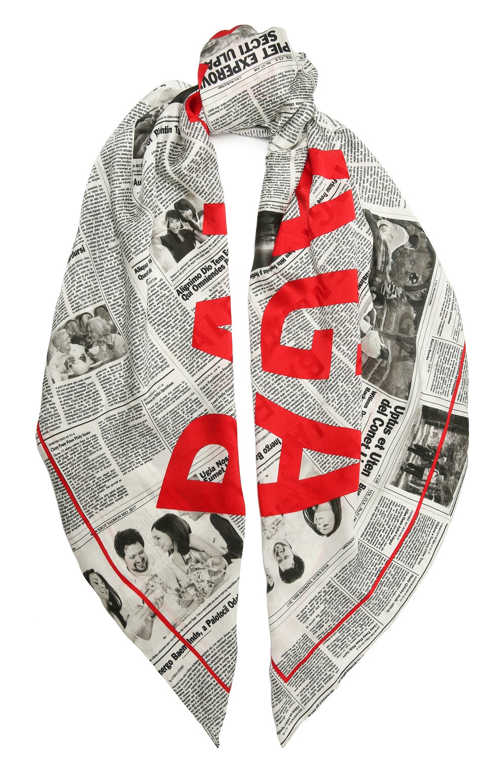 Шелковый платок BALENCIAGA, арт. 639428/310B3, фото 1