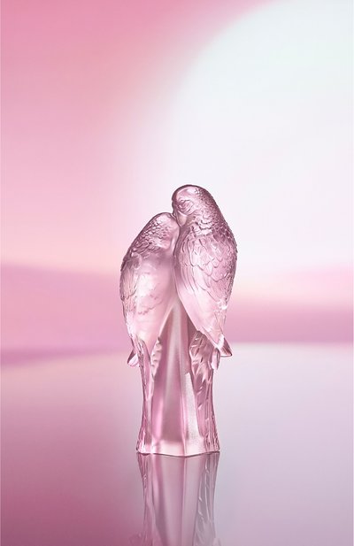 Скульптура 2 parakeets LALIQUE, арт. 10802000, фото 2