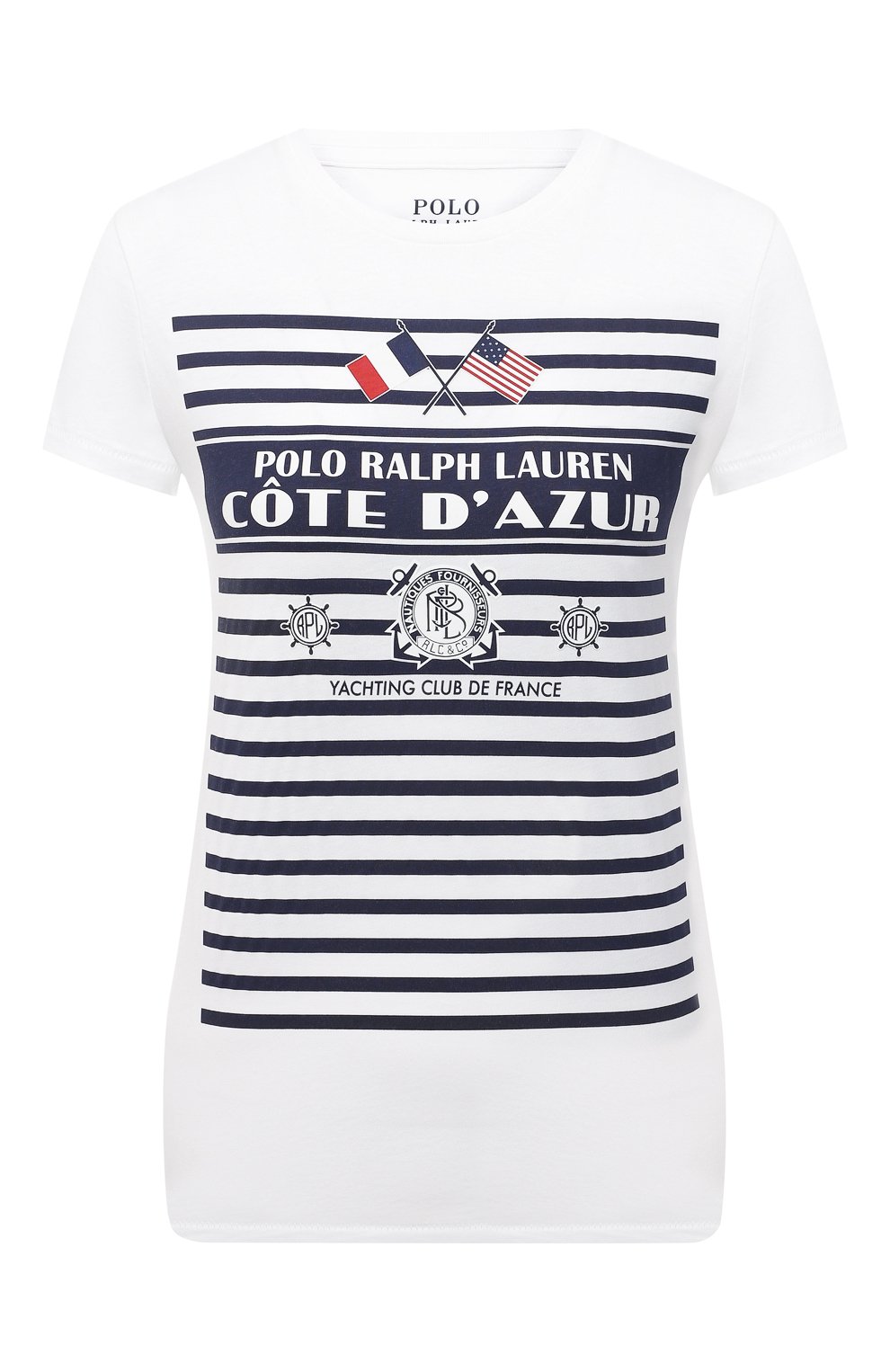 Хлопковая футболка POLO RALPH LAUREN, арт. 211827904, фото 1