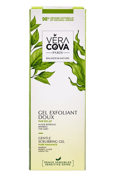 Нежный гель-эксфолиант сияние с морскими минералами и экстрактом зеленого чая (80ml) VERACOVA, арт. 3770006076077, фото 4