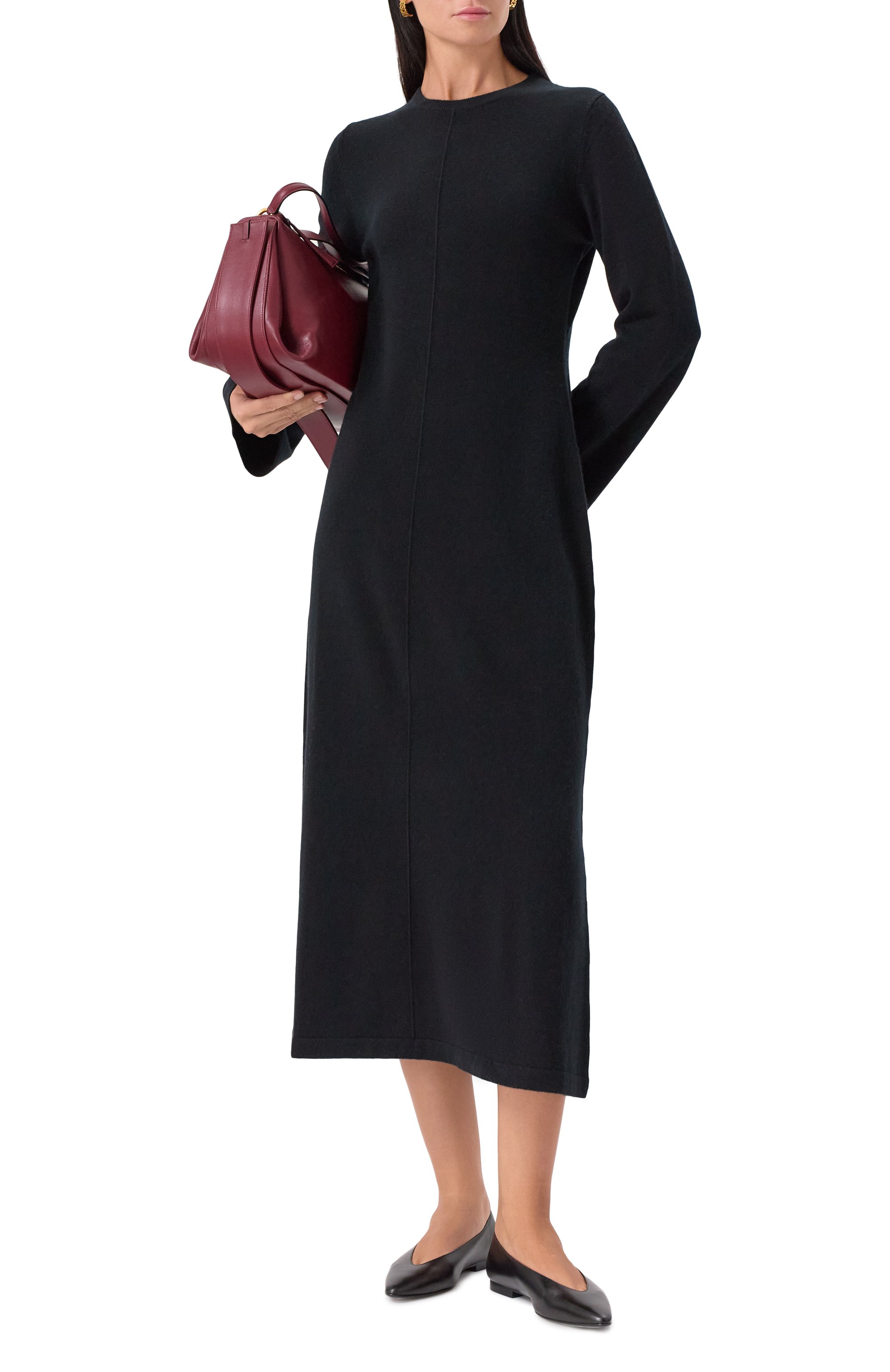 Платье из шерсти и кашемира ALLUDE, арт. 255/17654, фото 2