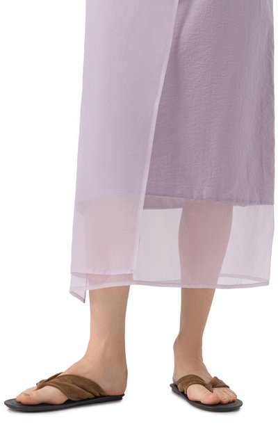 Замшевые шлепанцы BRUNELLO CUCINELLI, арт. MZSFC2890, фото 3