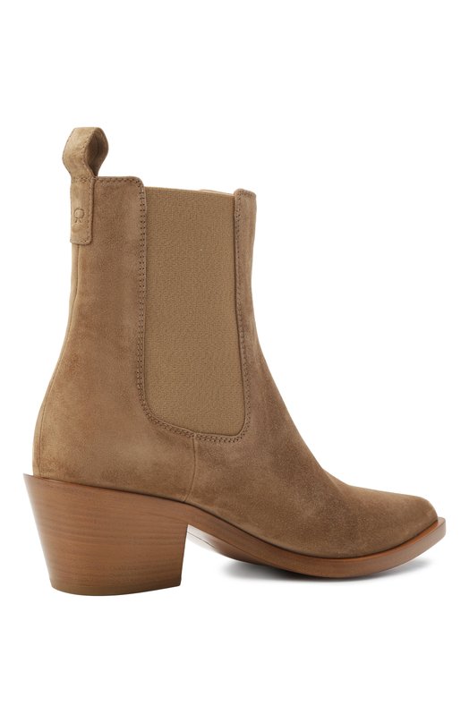 Замшевые ботильоны Wylie 55 Gianvito Rossi G72901.45CU0.CASCAML Бежевый  G72901.45CU0.CASCAML Фото 5
