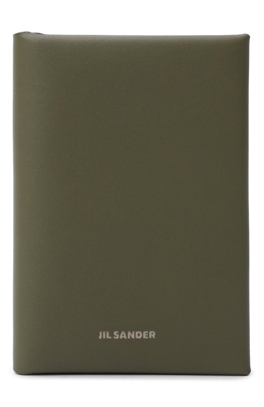 Кожаная обложка для паспорта Jil Sander J28VL0005/P8896 Хаки J28VL0005/P8896