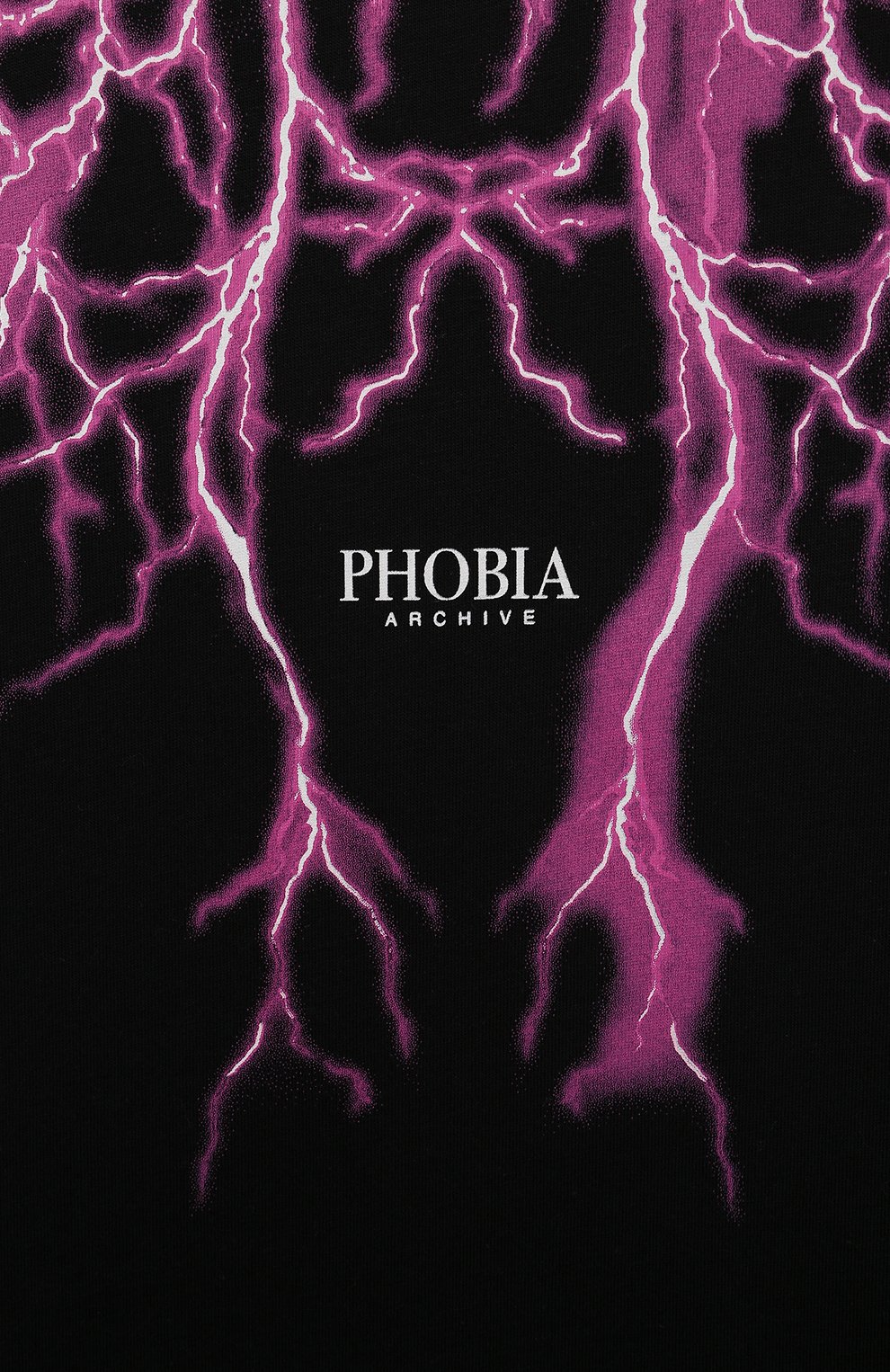 Хлопковая футболка PHOBIA ARCHIVE, арт. PHK00618, фото 3