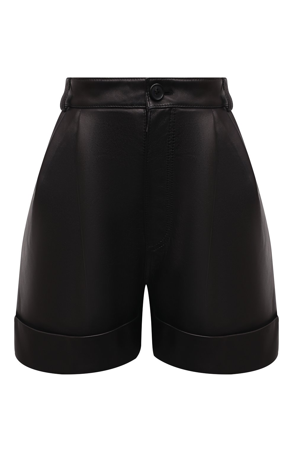 Кожаные шорты MIU MIU, арт. MPP329-038-F0002, фото 1