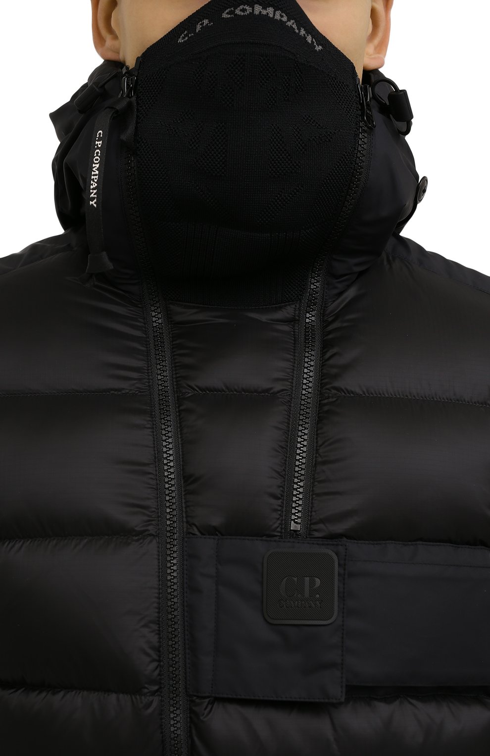 Комбинированный кардиган C.P. COMPANY, арт. 11CMKN035A-004306M, фото 5