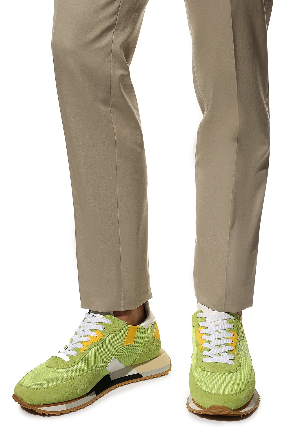 Комбинированные кроссовки ghoud x lesyanebo GHOUD, арт. E12ERMLMLY02, фото 3