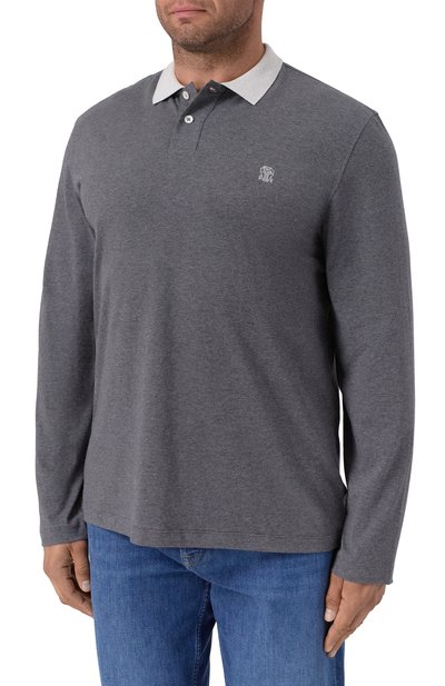 Хлопковое поло BRUNELLO CUCINELLI, арт. M0B138791W, фото 3