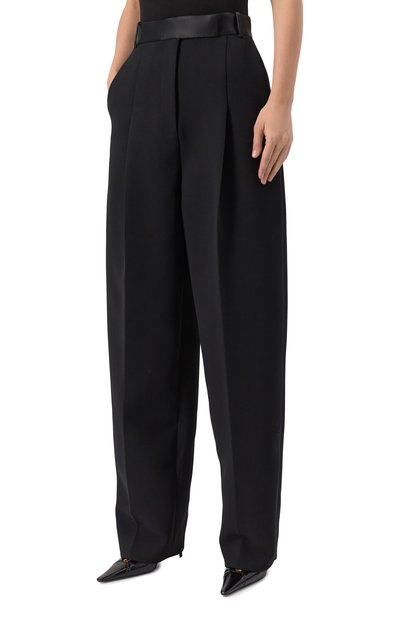 Брюки KHAITE черного цвета по цене 214500 руб., арт. 31664114/CULLEN, фото 3 Брюки KHAITE, арт. 31664114/CULLEN, фото 3