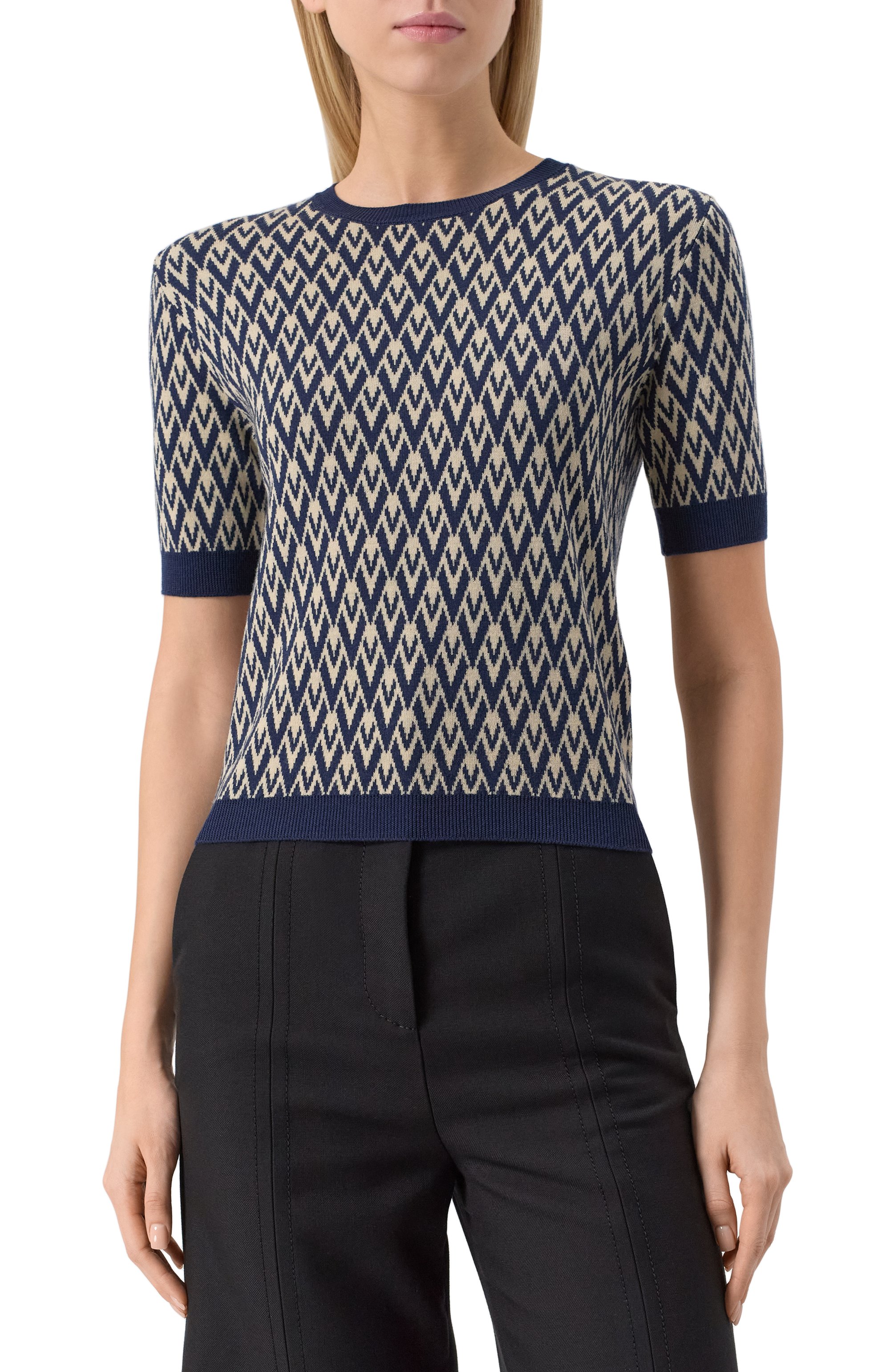 Шерстяной пуловер VALENTINO, арт. 6B3KC62X92M, фото 3