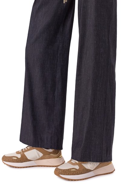 Комбинированные кроссовки theo MICHAEL MICHAEL KORS, арт. 43F1THFS2B, фото 3