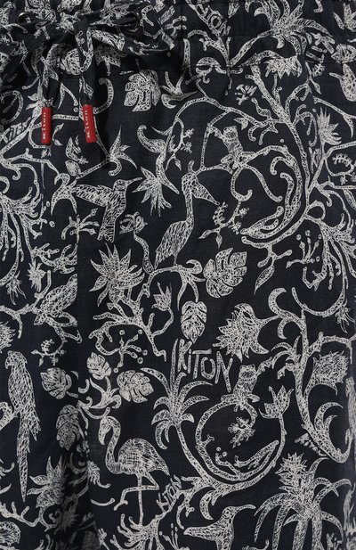 Льняные шорты KITON, арт. UPN005H08902, фото 5