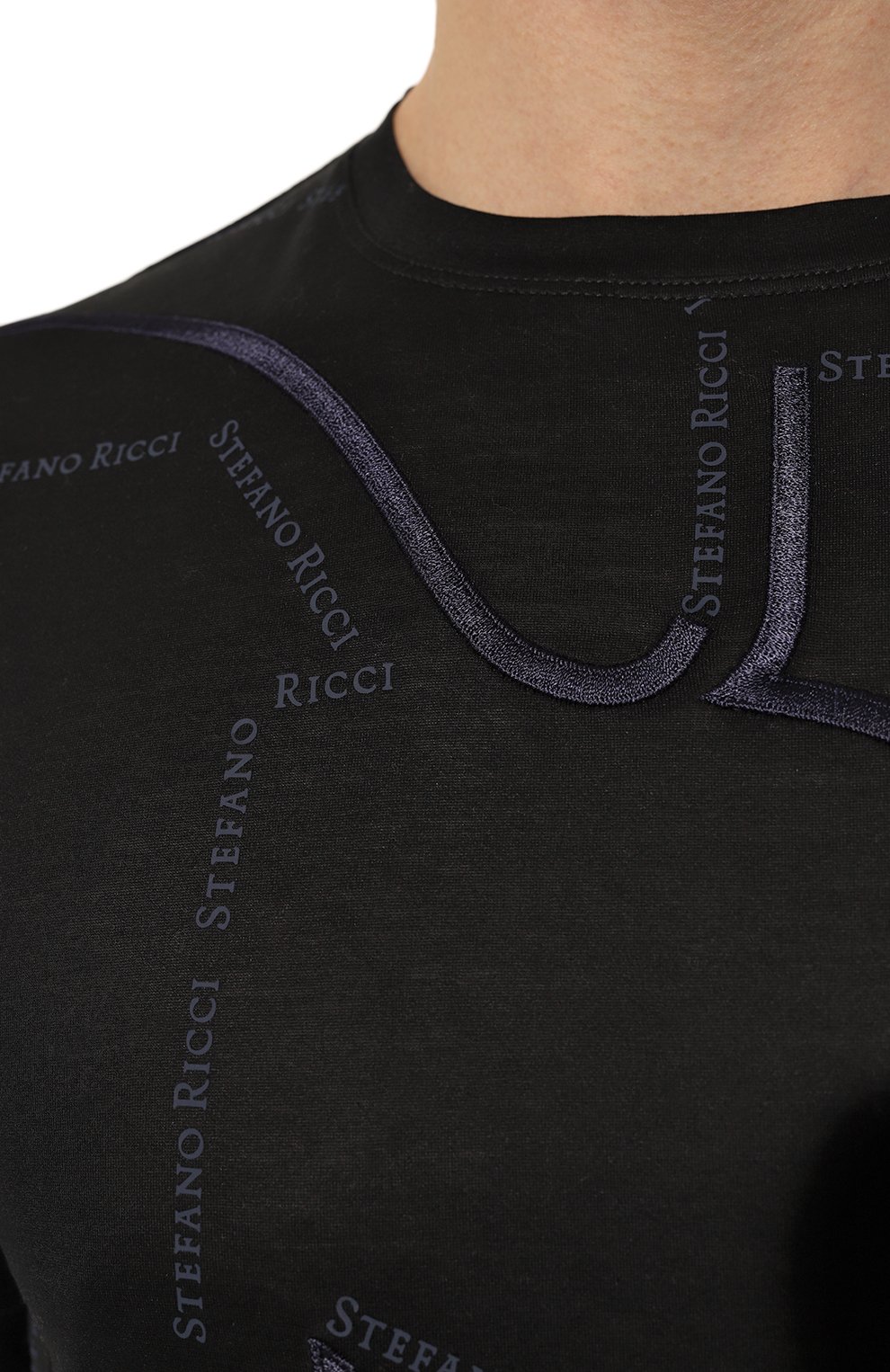 Хлопковая футболка STEFANO RICCI, арт. MNH3102200/TE0001, фото 5