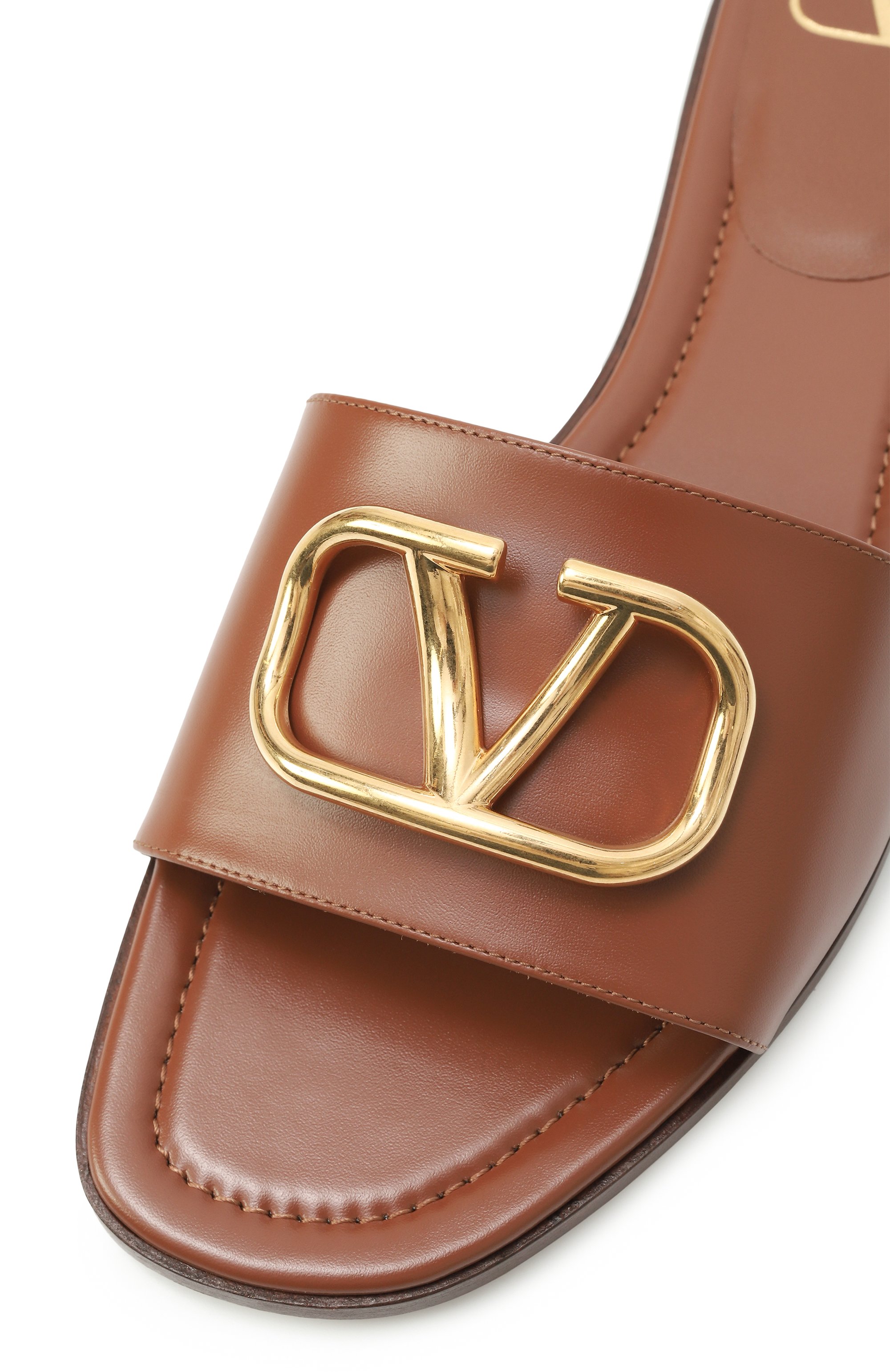 Кожаные шлепанцы vlogo signature VALENTINO, арт. 6W2S0BD5/DSH, фото 7