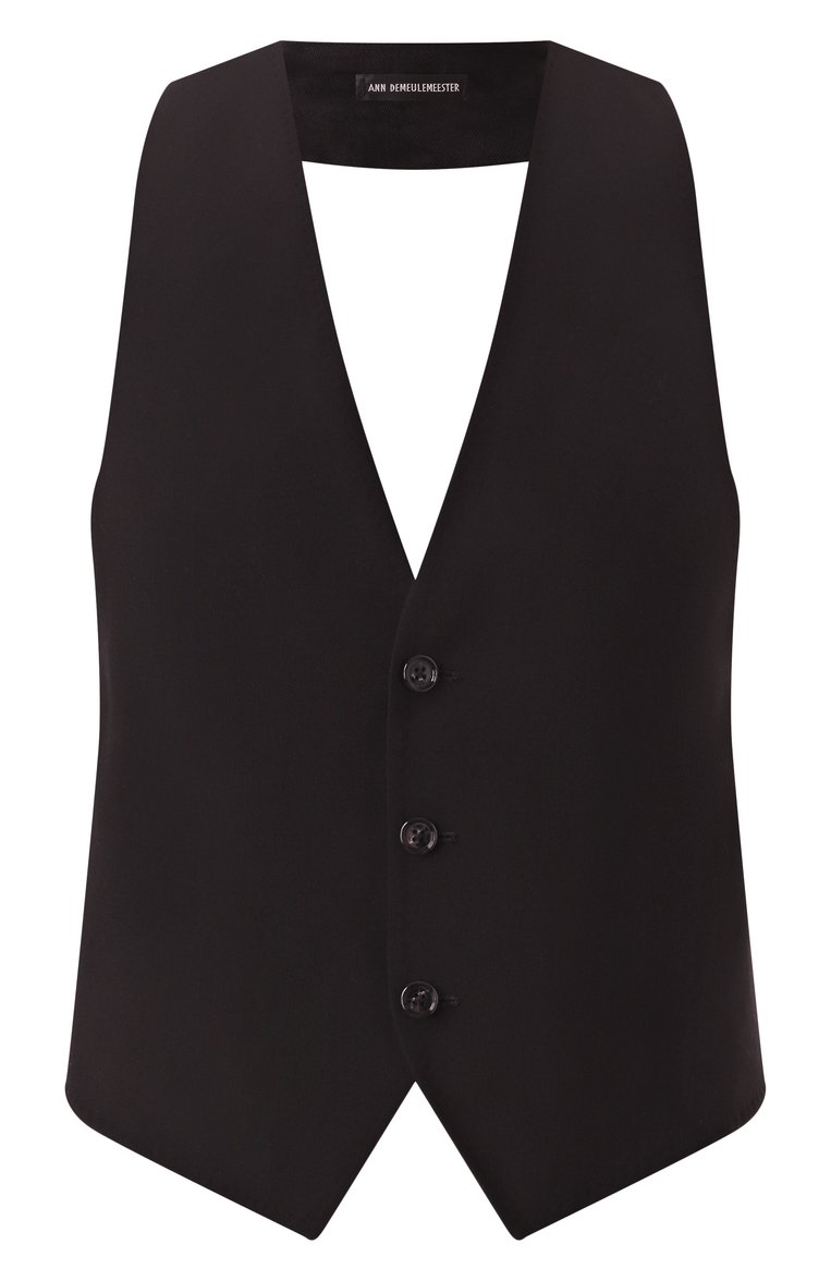 Жилет из вискозы ANN DEMEULEMEESTER, арт. B0012501/FA558, фото 1