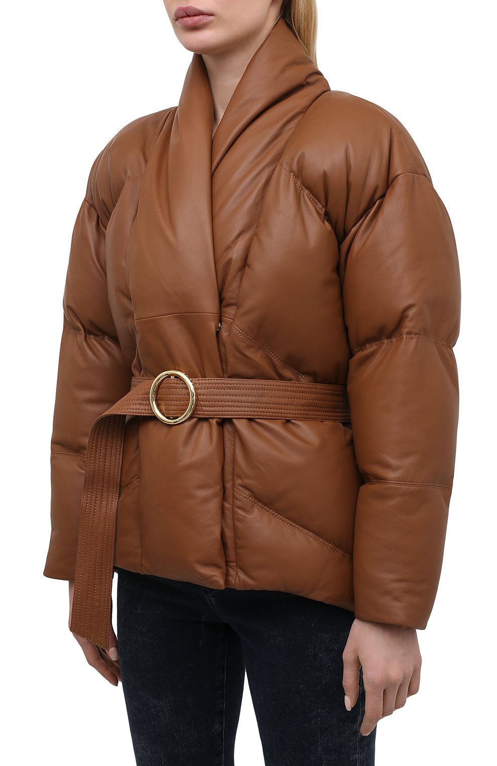 Кожаный пуховик FRAME DENIM, арт. LWLT0468, фото 3