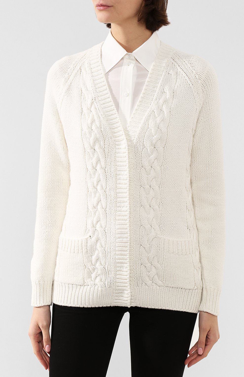 Кашемировый кардиган DOLCE & GABBANA, арт. FX533T/JAWQK, фото 3