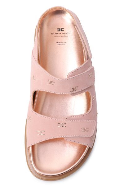 Замшевые сандалии ELISABETTA FRANCHI LA MIA BAMBINA, арт. F4A2-E0605-0124, фото 4