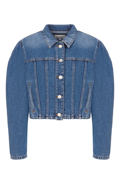 Женская джинсовая куртка detroit AG ADRIANO GOLDSCHMIED, арт. W0206-171/DETR0IT-CR0PPED JACKET
