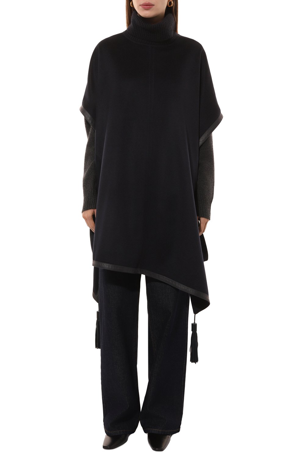 Кашемировое пончо AGNONA, арт. AM0801YE/U7028E, фото 3
