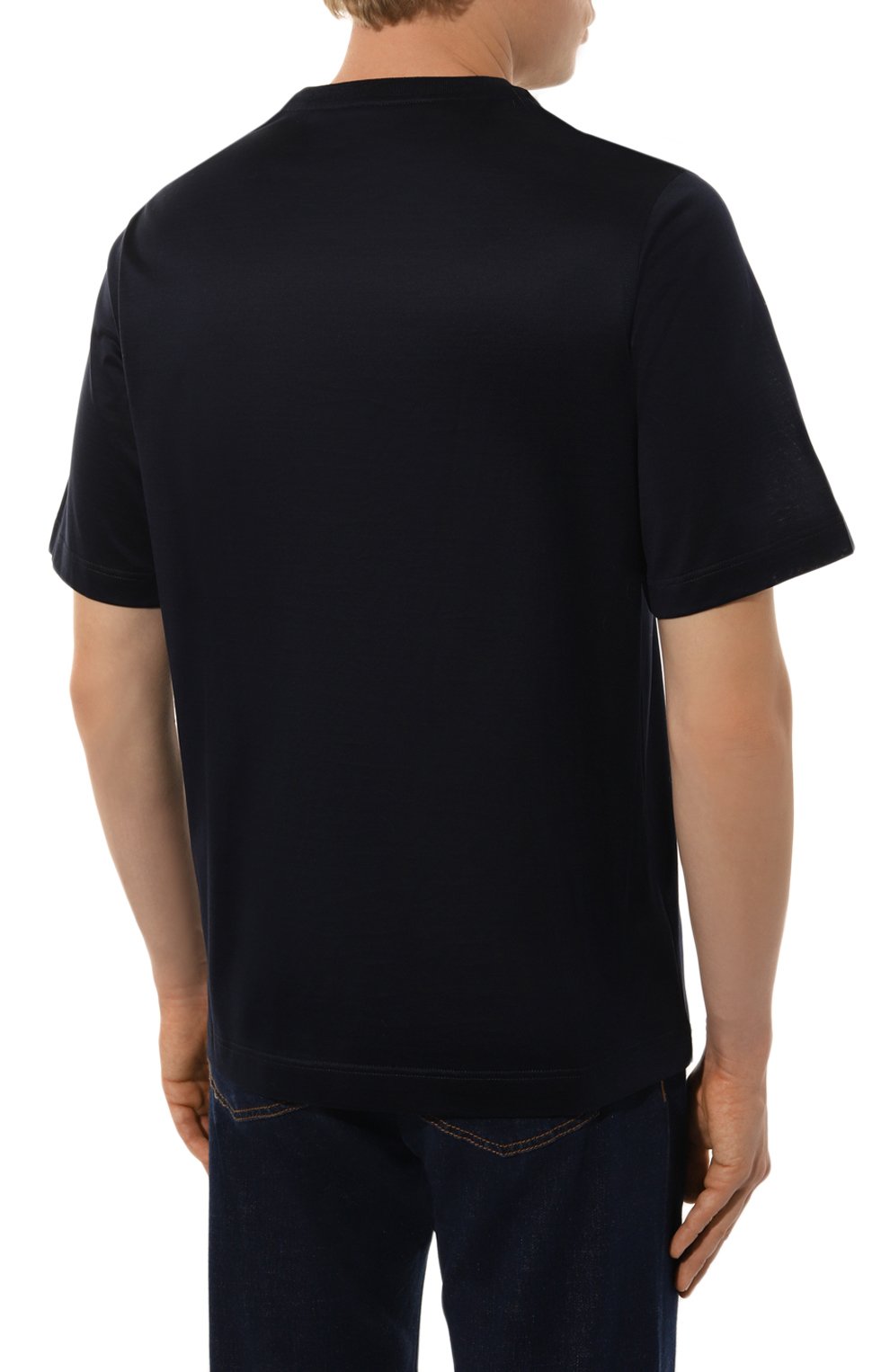 Хлопковая футболка ZILLI, арт. TSR02DM0110VZLI00, фото 4