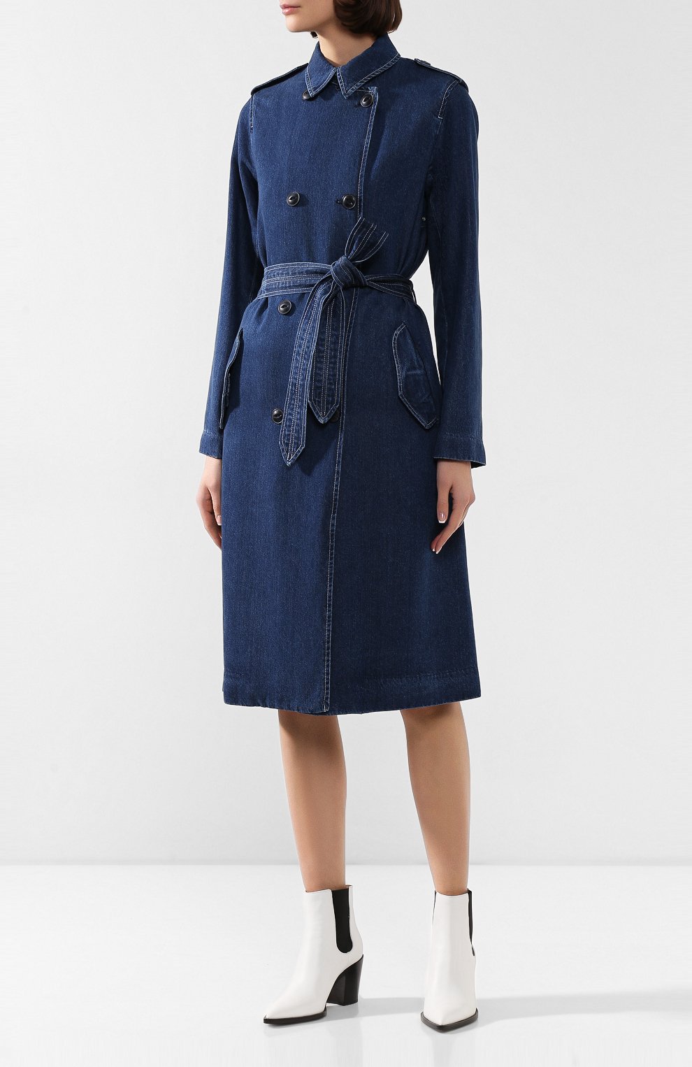 Двубортный тренч RAG AND BONE, арт. WCW19H2005N105, фото 3