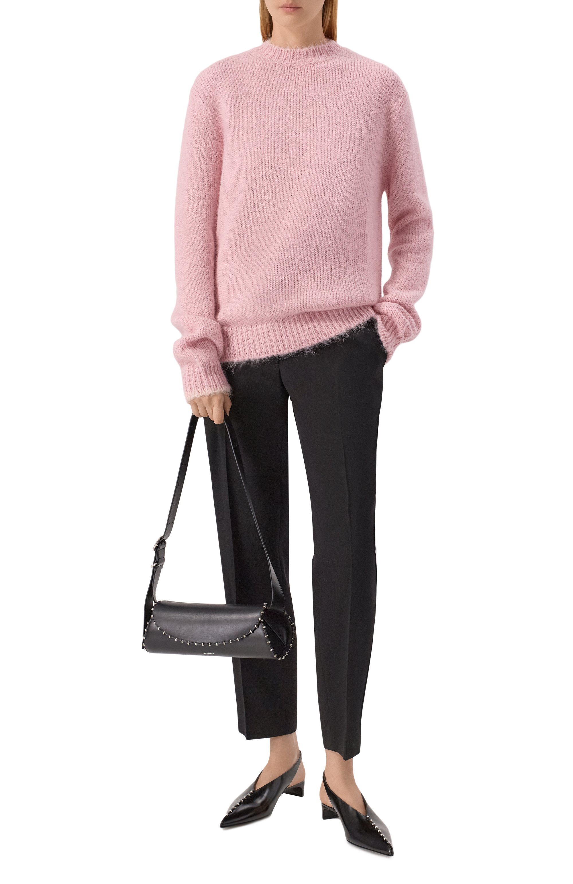 Сумка cannolo small JIL SANDER черного цвета по цене 241000 руб., арт. J07WD0023/P8803, фото 7 Сумка cannolo small JIL SANDER, арт. J07WD0023/P8803, фото 7