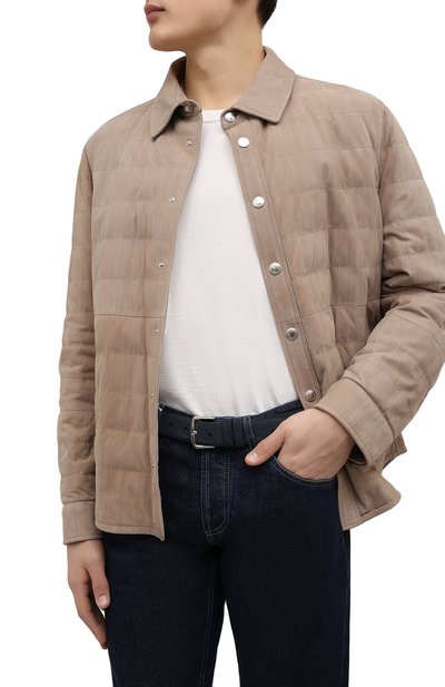 Замшевый ремень LORO PIANA, арт. FAA1544, фото 2