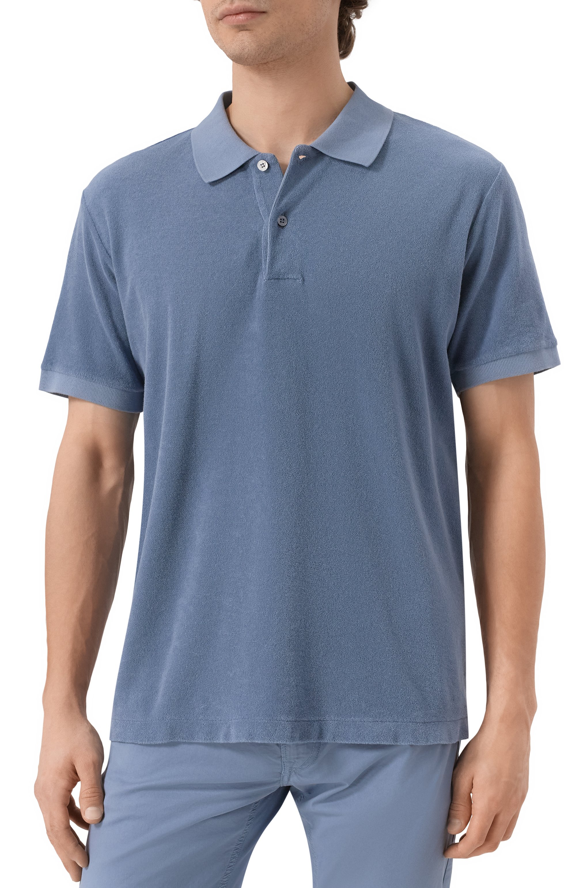 Хлопковое поло JACOB COHEN, арт. 25E P/JUM_80020 001 M4529 TD, фото 3