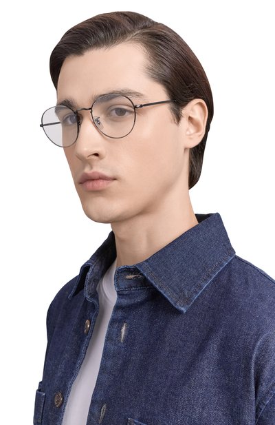 Оправа RAY-BAN серебряного цвета по цене 21200 руб., арт. 3582V-3118, фото 2 Оправа RAY-BAN, арт. 3582V-3118, фото 2