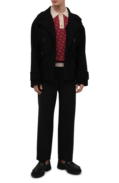 Кожаные ботинки GUCCI, арт. 663368/DTNE0, фото 2