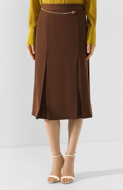 Шерстяная юбка VICTORIA BECKHAM, арт. 1220WSK001235D, фото 3