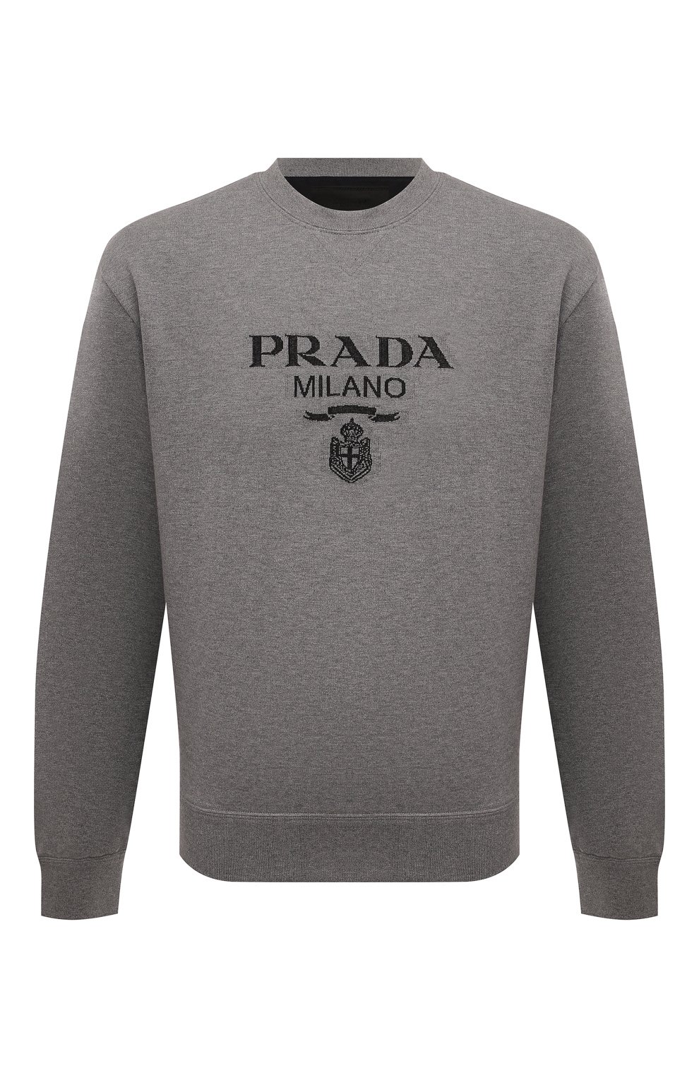 Хлопковый свитшот PRADA, арт. UJL148-1Y13-F0BD9-202, фото 1